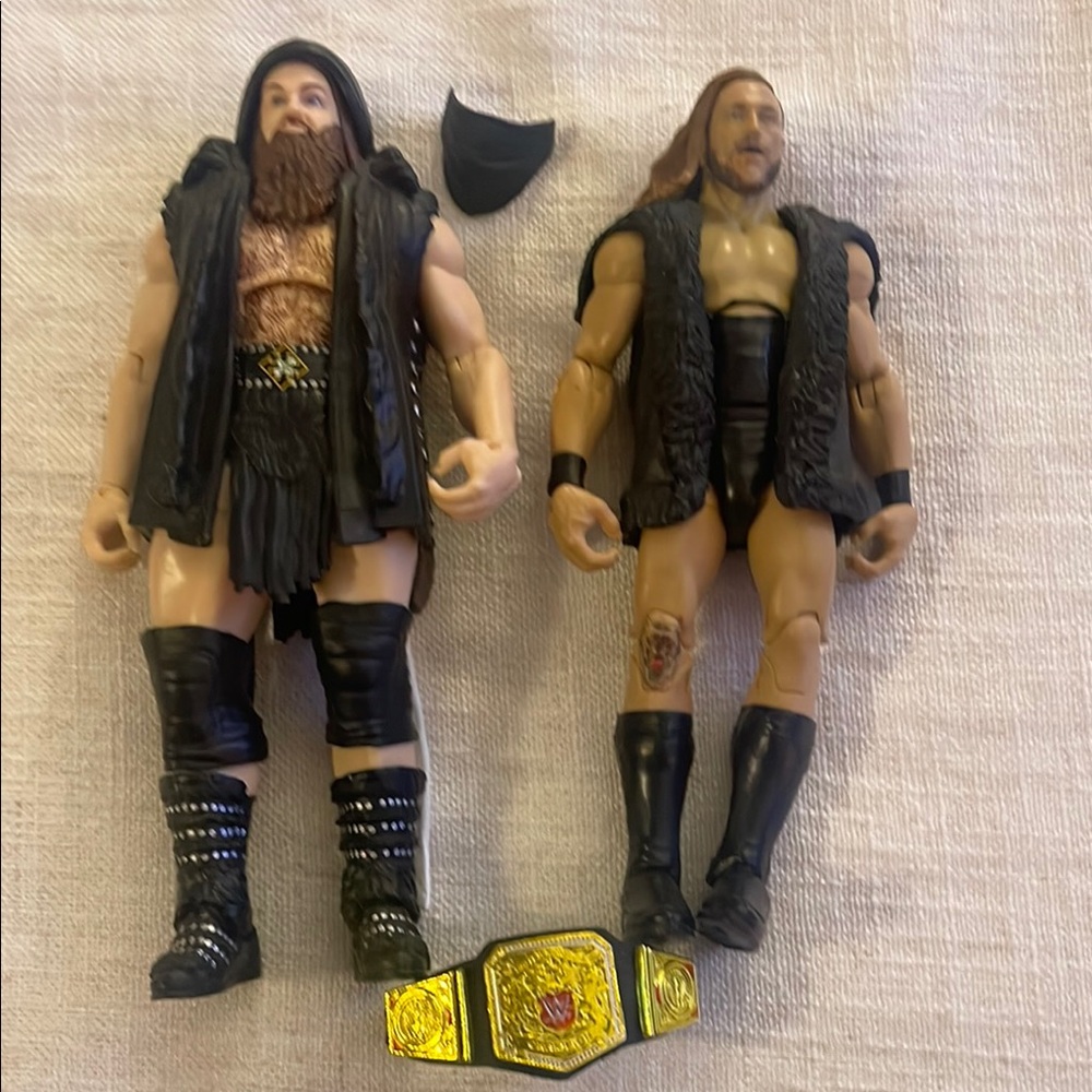 NXT UK Set with Championship belt EUC